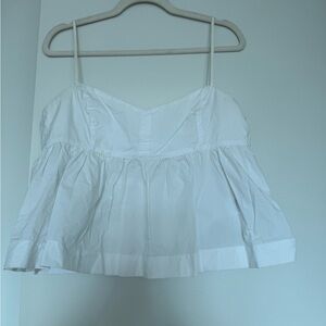 J. Crew White Camisole Top